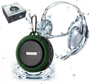 Elivebuy Wasserdichte Bluetooth-Lautsprecher für Android