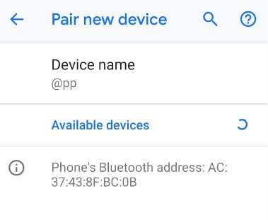 So beheben Sie, dass Bluetooth unter Pixel 3 XL nicht funktioniert