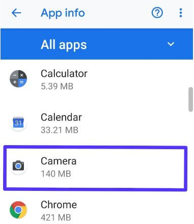 Fix Android Pie Kamera stürzt ab