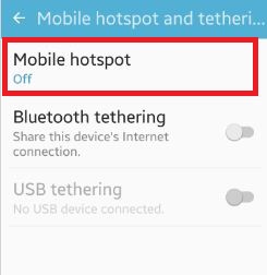 Click-on-Mobile-Hotspot-on-Android-Lutscher-Gerät