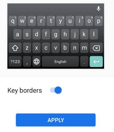 So ändern Sie das Google-Tastaturthema auf einem Android-Gerät