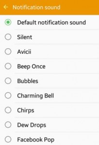 Ändern Sie den SMS-Benachrichtigungston auf Android Lollipop