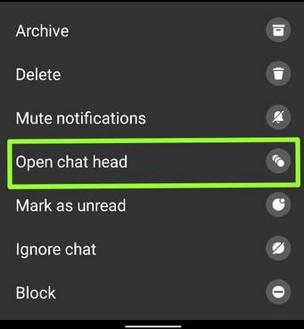 Deaktivieren Sie die Facebook Messenger Chat Heads auf dem Android Phone