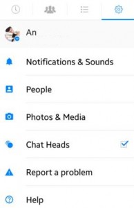 So deaktivieren Sie Chatköpfe in der Facebook Messenger App