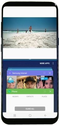 Problem mit geteiltem Bildschirm auf dem Samsung Galaxy S8 behoben