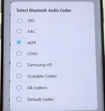 So ändern Sie den Bluetooth-Audio-Codec auf dem Galaxy S9 und S9 Plus